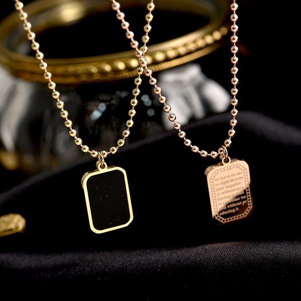 steel black rectangular brand two necklaces female clavicle chain net red with ins cool wind forest necklace, Silver
steel black rectangular brand two necklaces female clavicle chain net red with ins cool wind forest necklace, Silver