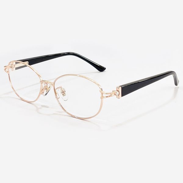 2022 oval alloy gold glasses frame women vintage myopia frame design shiny ornamental eyewear real high quality, Black
2022 oval alloy gold glasses frame women vintage myopia frame design shiny ornamental eyewear real high quality, Black