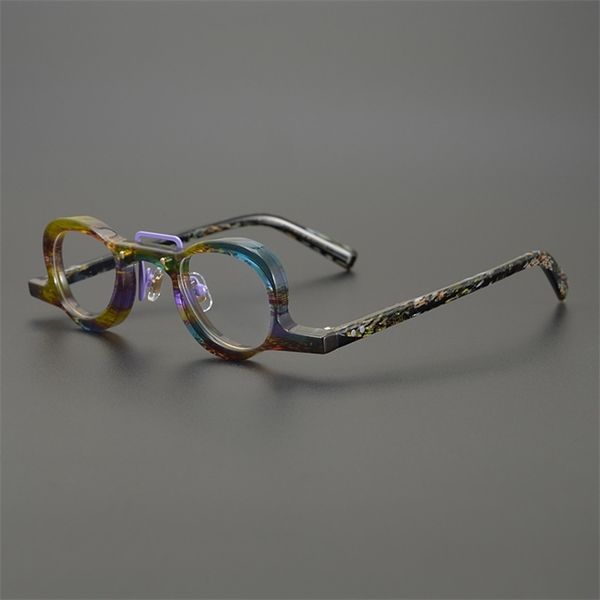 shop eyeglasses onlines classical tortoiseshell color personalized modeling hand-made glasses frame men and women height number small face, White;black
shop eyeglasses onlines classical tortoiseshell color personalized modeling hand-made glasses frame men and women height number small face, White;black