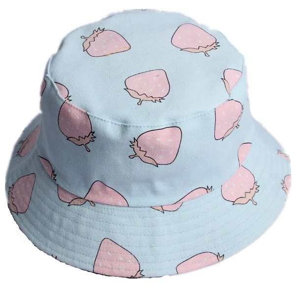 fashion designers japanese caps double-sided wear fresh fruit fisherman cap student spring and autumn leisure girl sun shade fruit bucket ha, Blue;gray
fashion designers japanese caps double-sided wear fresh fruit fisherman cap student spring and autumn leisure girl sun shade fruit bucket ha, Blue;gray