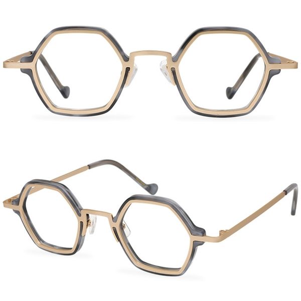 80% off stores online polygonal small frame glasses high-quality acetate fiber and stainless steel style art style spectacle frame, White;black
80% off stores online polygonal small frame glasses high-quality acetate fiber and stainless steel style art style spectacle frame, White;black