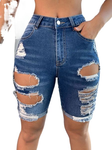 sxy ripped raw hem denim shorts j1ff#, White;black 
sxy ripped raw hem denim shorts j1ff#, White;black