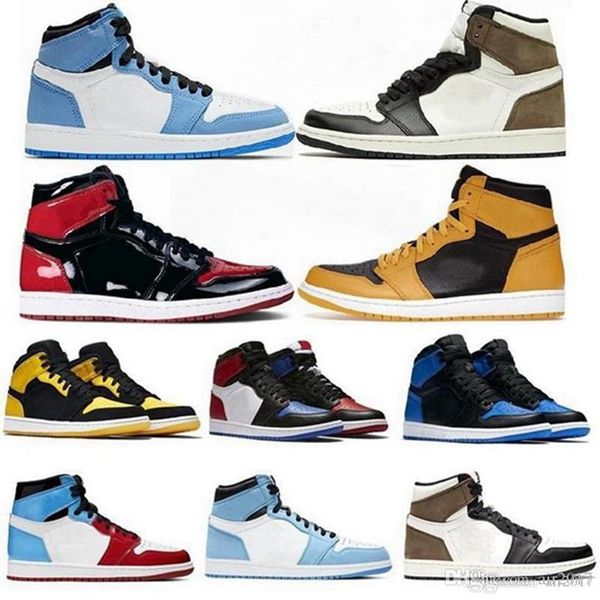 university blue fitness jumpman 1 basketball shoes 1s new high dark mocha unc light smoke grey chicago patent bred royal toe men women desig, Black
university blue fitness jumpman 1 basketball shoes 1s new high dark mocha unc light smoke grey chicago patent bred royal toe men women desig, Black