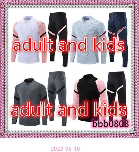 2021 men football tracksuit soccer training suit 21 22 mens kids survetement maillots de foot chandal tuta jogging, Black
2021 men football tracksuit soccer training suit 21 22 mens kids survetement maillots de foot chandal tuta jogging, Black