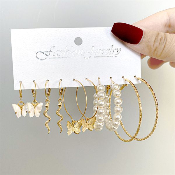 vintage gold metal geometric hoop earrings set for women girls bohemian pearl circle earrings trend jewelry gift, Golden;silver
vintage gold metal geometric hoop earrings set for women girls bohemian pearl circle earrings trend jewelry gift, Golden;silver