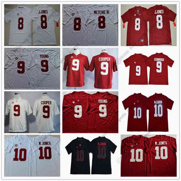 ncaa alabama crimson tide football jersey 8 john metchie 9 amari cooper 10 mac jones jersey size s--xxxl, Black
ncaa alabama crimson tide football jersey 8 john metchie 9 amari cooper 10 mac jones jersey size s--xxxl, Black
