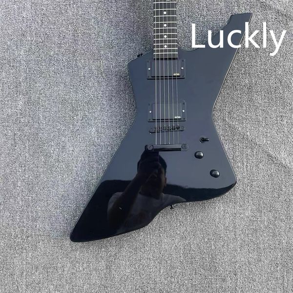 special custom electric guitar full-body matte black body snake head fingerboard inlaid emg pick guitars guitarra
special custom electric guitar full-body matte black body snake head fingerboard inlaid emg pick guitars guitarra