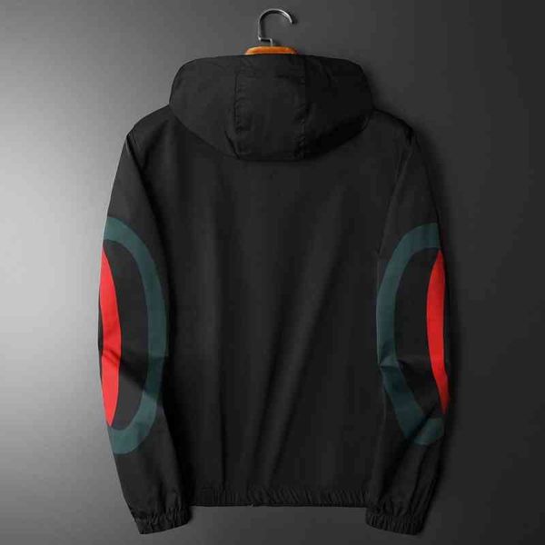 men's luxury fashion brands menswear 2022 new hooded personalized casual jacket slim fit, Black
men's luxury fashion brands menswear 2022 new hooded personalized casual jacket slim fit, Black