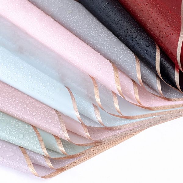 20pcs waterproof golden border rose flower wrapping paper korean style half transparent gift wrap florist bouquet wrapping paper, Pink;blue
20pcs waterproof golden border rose flower wrapping paper korean style half transparent gift wrap florist bouquet wrapping paper, Pink;blue