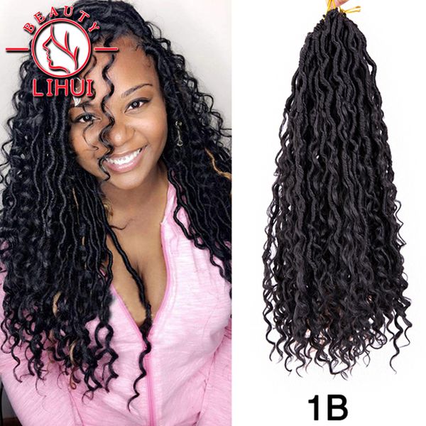 costume accessories 14" goddess faux locs crochet braid hair ombre locs with curly hair synthetic passion twist hair pre looped 24stran, Silver
costume accessories 14" goddess faux locs crochet braid hair ombre locs with curly hair synthetic passion twist hair pre looped 24stran, Silver