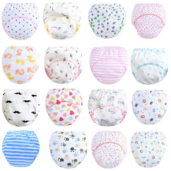6pc/lot 3 layers baby training pants/ learning panties/ infant shorts boy girl diapers cotton nappies underwear 220425
6pc/lot 3 layers baby training pants/ learning panties/ infant shorts boy girl diapers cotton nappies underwear 220425