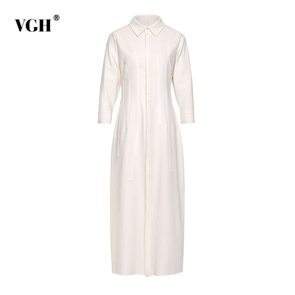 casual vintage dress for women lapel long sleeve high waist slim elegant white maxi dresses female fashion clothing 210507, Black;gray
casual vintage dress for women lapel long sleeve high waist slim elegant white maxi dresses female fashion clothing 210507, Black;gray