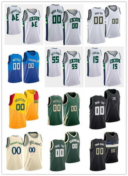 75th custom mens women youth milwaukee''bucks''giannis 34 antetokounmpo khris 22 middleton jrue 21 holiday bobby 9 porti, Black;red
75th custom mens women youth milwaukee''bucks''giannis 34 antetokounmpo khris 22 middleton jrue 21 holiday bobby 9 porti, Black;red