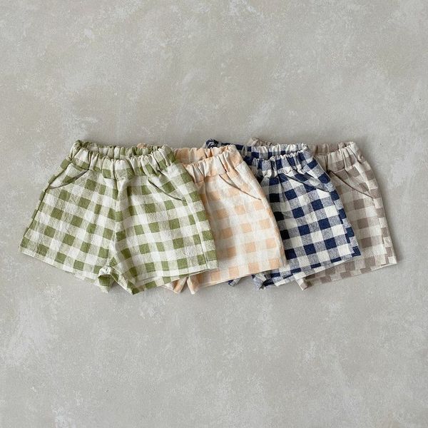 arrival summer casual toddler shorts baby boy plaid short pants all-match cotton comfortable loose kid girl shorts 220707, Black
arrival summer casual toddler shorts baby boy plaid short pants all-match cotton comfortable loose kid girl shorts 220707, Black