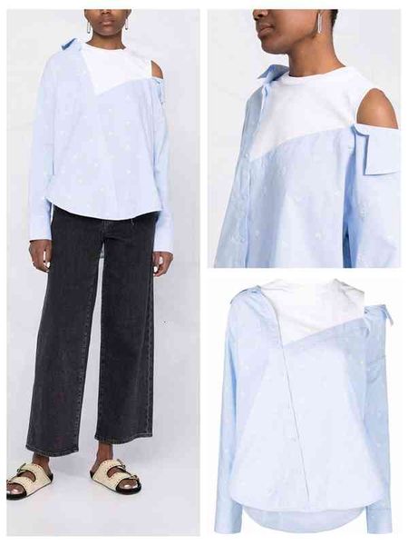 women's blouses & shirts mejee spring summer arrival woman off shoulder heart embroidery light blue shirt brand france paris fash 9e49, White
women's blouses & shirts mejee spring summer arrival woman off shoulder heart embroidery light blue shirt brand france paris fash 9e49, White