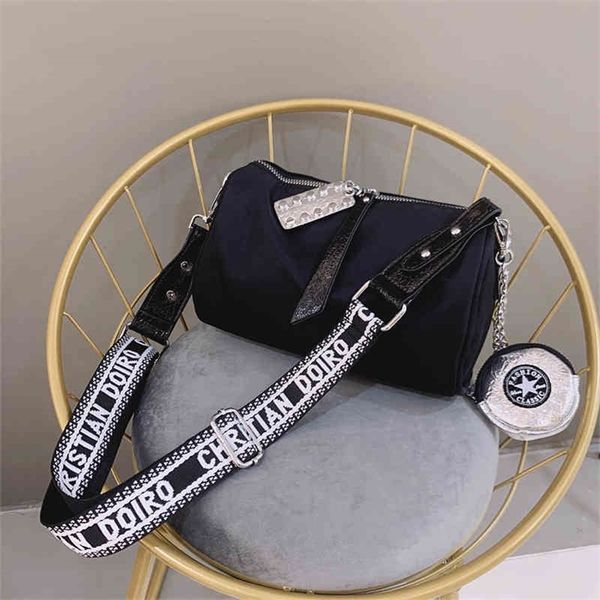 64% off trendy bags 2022 new designer handbags wind personality cylinder letter broadband single messenger nylon leisure cloth with wallet p
64% off trendy bags 2022 new designer handbags wind personality cylinder letter broadband single messenger nylon leisure cloth with wallet p