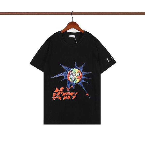 2022 summer mens women designers t shirts loose tees fashion brands man s casual vlones shirt luxurys clothing street shorts sleeve, White;black
2022 summer mens women designers t shirts loose tees fashion brands man s casual vlones shirt luxurys clothing street shorts sleeve, White;black