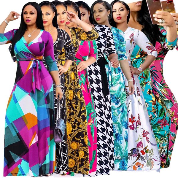designer dress casual long dresses plus size for womens clothing women's v-neck exquisitely printed large and floor length skims, Black;gray
designer dress casual long dresses plus size for womens clothing women's v-neck exquisitely printed large and floor length skims, Black;gray