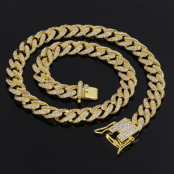 chains men women hip hop luxury iced out bling chain necklace miami cuban link bracelet necklaces fashion jewelry, Silver
chains men women hip hop luxury iced out bling chain necklace miami cuban link bracelet necklaces fashion jewelry, Silver
