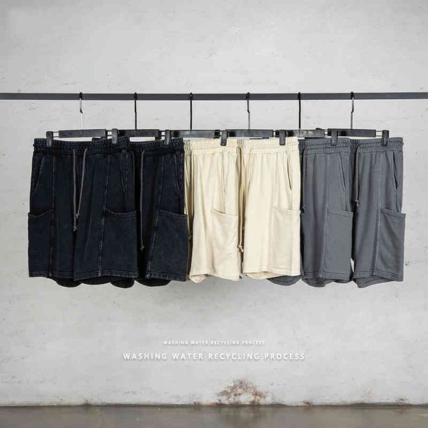 men's shorts high street ins wash used multi pocket men's and women's loose cotton terry casual sports pants pumh, White;black
men's shorts high street ins wash used multi pocket men's and women's loose cotton terry casual sports pants pumh, White;black