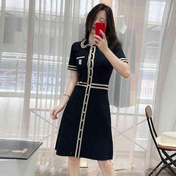 casual dresses s family style small black skirt light luxury slim fitting knitted fragrance dress summer female letter lapel a-line skirt yb, Black;gray
casual dresses s family style small black skirt light luxury slim fitting knitted fragrance dress summer female letter lapel a-line skirt yb, Black;gray