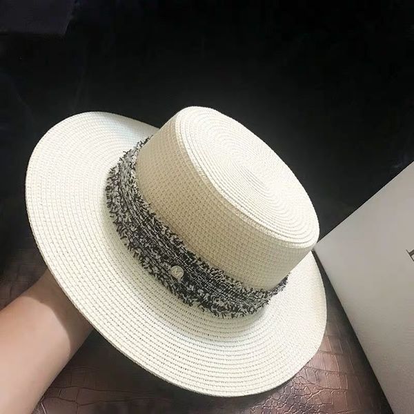 summer new letter retro ribbon braided flat head straw hat lady hepburn wide-brim sun hat british style sunscreen beach hat, Blue;gray
summer new letter retro ribbon braided flat head straw hat lady hepburn wide-brim sun hat british style sunscreen beach hat, Blue;gray