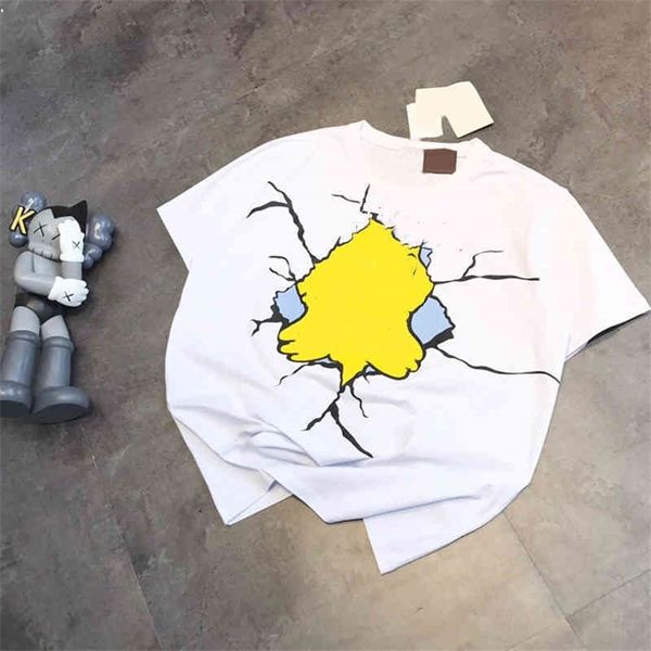 2022 new special offer model smiling face crack-20 printed short sleeve summer casual loose t-shirt round neck pullover for men and women, White;black
2022 new special offer model smiling face crack-20 printed short sleeve summer casual loose t-shirt round neck pullover for men and women, White;black