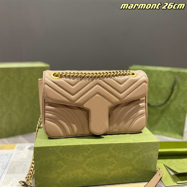 luxury designer bags classic marmont shoulder bag brand crossbody bags women purses 26cm
luxury designer bags classic marmont shoulder bag brand crossbody bags women purses 26cm