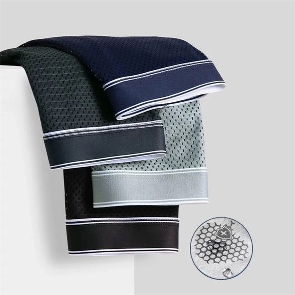 men panties boxers men's underwear graphene antibacterial ice silk solid man boxershorts men mesh breathable thin boxer 220423, Black;white
men panties boxers men's underwear graphene antibacterial ice silk solid man boxershorts men mesh breathable thin boxer 220423, Black;white