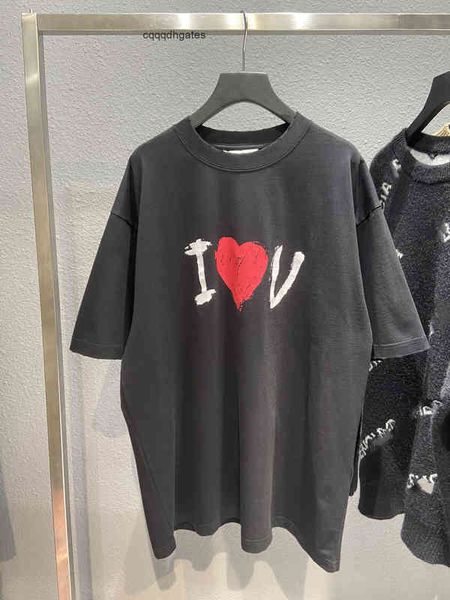 fashion mens bbalencaigas designer t shir ialy trendy brand men shirs prining of tanabaa iou love black round neck paris lovers wih shor sle, White;black
fashion mens bbalencaigas designer t shir ialy trendy brand men shirs prining of tanabaa iou love black round neck paris lovers wih shor sle, White;black