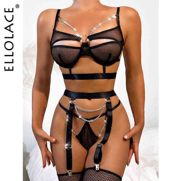 ellolace lingerie hollow out bra with chain see through luxury underwear thong 3 piece whuta sensual outfits exotic sets 220624, Red;black
ellolace lingerie hollow out bra with chain see through luxury underwear thong 3 piece whuta sensual outfits exotic sets 220624, Red;black