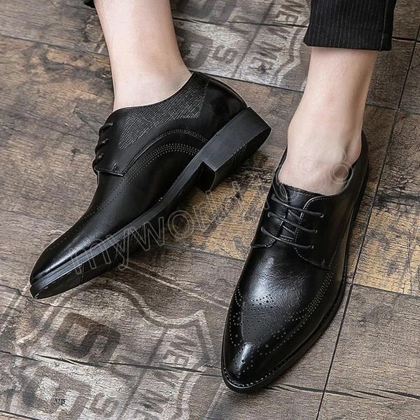 brown mens shoes leather from italy men dress shoes italian office 2022 formal business shoe sapatos, Black
brown mens shoes leather from italy men dress shoes italian office 2022 formal business shoe sapatos, Black