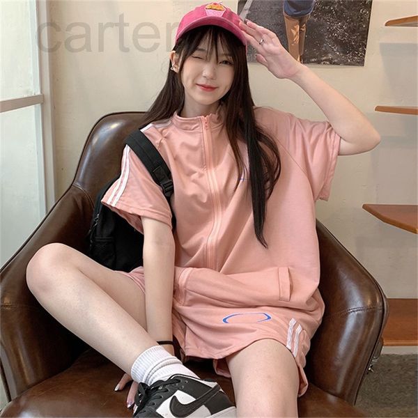 women's tracksuits designer 2022 summer new sports female student korean loose short sleeve wide leg pants casual running two-piece set, Gray
women's tracksuits designer 2022 summer new sports female student korean loose short sleeve wide leg pants casual running two-piece set, Gray