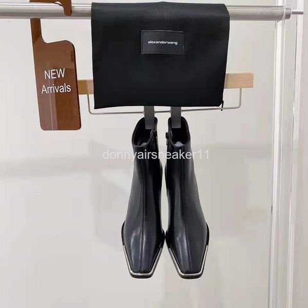 boots aw chelsea boots women's full leather square head zipper thick heel single ankle british style martin, Black
boots aw chelsea boots women's full leather square head zipper thick heel single ankle british style martin, Black