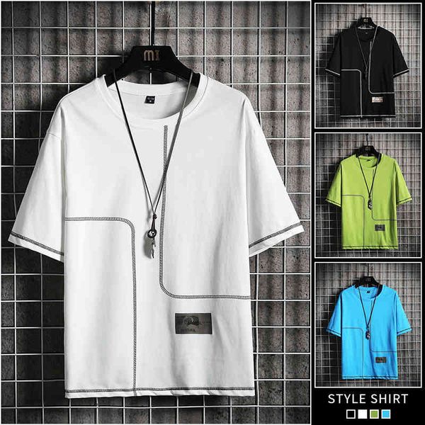 spring/summer men women's couple fashion cotton t-shirt short male t-shirt, White;black
spring/summer men women's couple fashion cotton t-shirt short male t-shirt, White;black