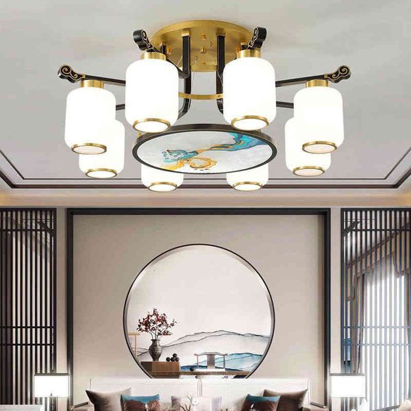 pendant lamps chinese all copper enamel color living room lamp simple modern atmosphere light luxury bedroom zen style ceiling
pendant lamps chinese all copper enamel color living room lamp simple modern atmosphere light luxury bedroom zen style ceiling