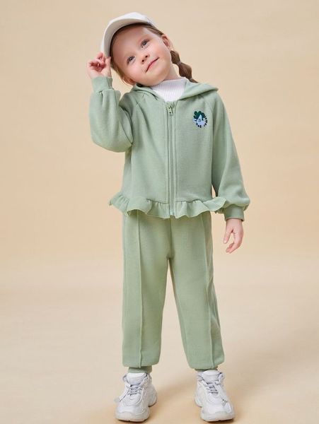 toddler girls floral and slogan graphic raglan sleeve ruffle hem hoodie & sweatpants she, White
toddler girls floral and slogan graphic raglan sleeve ruffle hem hoodie & sweatpants she, White
