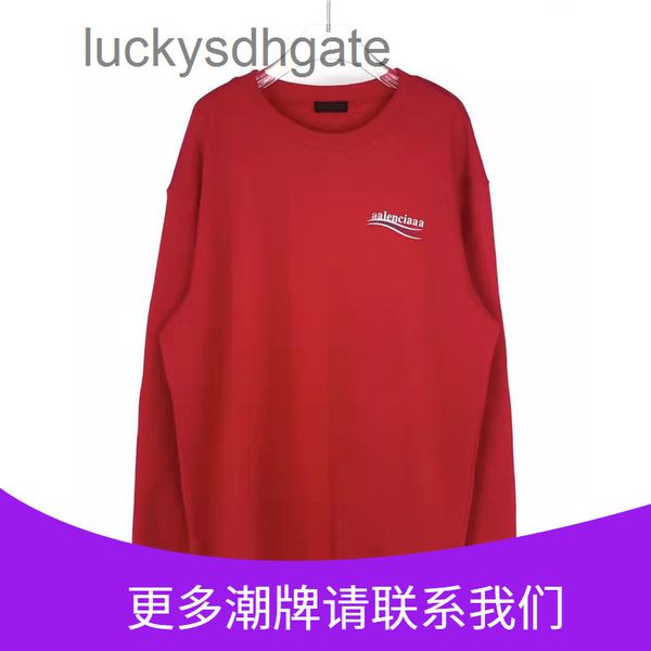 designer brand hoodies ba lencia ga 2022 autumn and winter new paris fashion brand cola wave printing loose long sleeve round neck sweater t, Black
designer brand hoodies ba lencia ga 2022 autumn and winter new paris fashion brand cola wave printing loose long sleeve round neck sweater t, Black