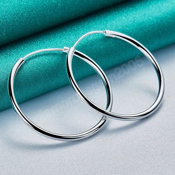 925 sterling silver smooth 30mm big circle hoop earrings for women wedding engagement party jewelry, Golden;silver
925 sterling silver smooth 30mm big circle hoop earrings for women wedding engagement party jewelry, Golden;silver
