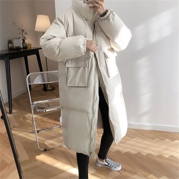 women's oversize over the knee long warm coat winter flower corsage collar cotton-padded jacket down cotton coat 201214, Black
women's oversize over the knee long warm coat winter flower corsage collar cotton-padded jacket down cotton coat 201214, Black