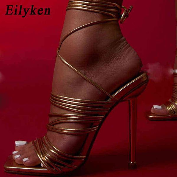sandals eilyken design gold narrow band lace up sandals summer fashion women ankle strap high heels square toe ladies party shoe 220318, Black
sandals eilyken design gold narrow band lace up sandals summer fashion women ankle strap high heels square toe ladies party shoe 220318, Black