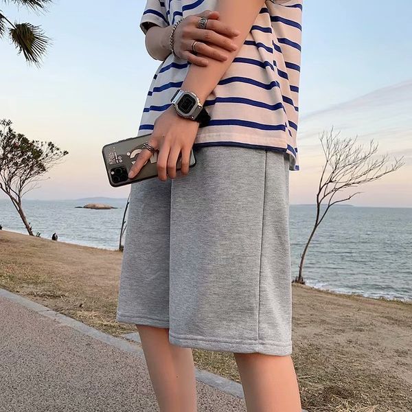 men casual shorts solid simple harajuku beach breathable knee-length summer baggy wide-leg streetwear retro ulzzang oversize 3xl 0622, White;black
men casual shorts solid simple harajuku beach breathable knee-length summer baggy wide-leg streetwear retro ulzzang oversize 3xl 0622, White;black