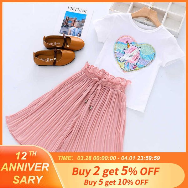 toddler girls clothes sets summer unicorn t-shirt pants 2pcs suits outfit girl tracksuit set children clothing 3 6 8 10, White
toddler girls clothes sets summer unicorn t-shirt pants 2pcs suits outfit girl tracksuit set children clothing 3 6 8 10, White