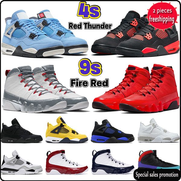 2022 mens 4 4s basketball shoes 9 9s chile fire red military black game royal university blue white oreo shimmer red thunder cat bred patent
2022 mens 4 4s basketball shoes 9 9s chile fire red military black game royal university blue white oreo shimmer red thunder cat bred patent