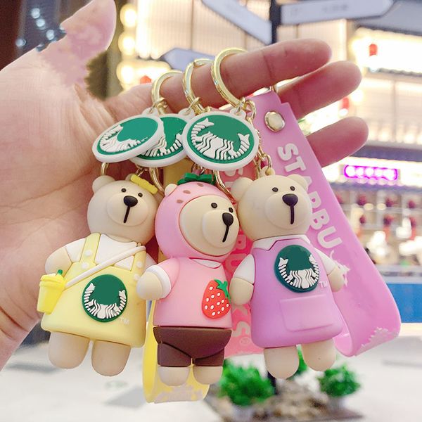 coffee keychain 14 styles cartoon bear key ring party gift cute doll key pendant
coffee keychain 14 styles cartoon bear key ring party gift cute doll key pendant