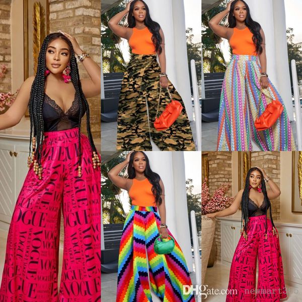 plus size s-5xl womens wide leg pants designer ladies loose printed trousers, Black;white
plus size s-5xl womens wide leg pants designer ladies loose printed trousers, Black;white