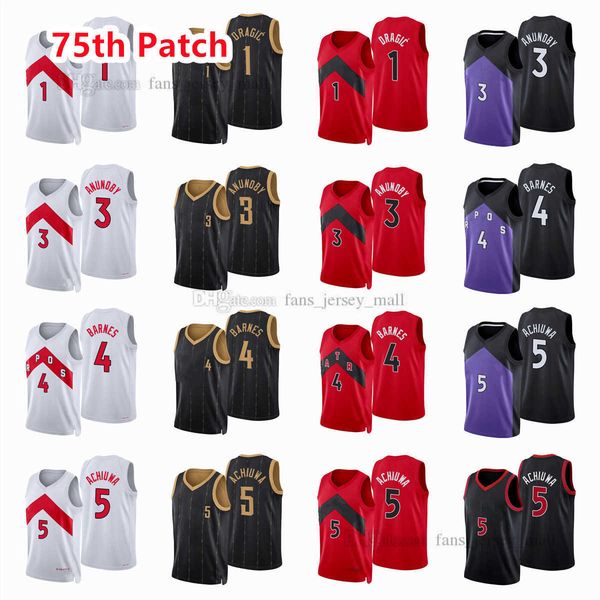 printed 75th patch city basketball jerseys goran 1 dragic og 3 anunoby scottie 4 barnes precious 5 achiuwa jersey color white red black cust, Black;red
printed 75th patch city basketball jerseys goran 1 dragic og 3 anunoby scottie 4 barnes precious 5 achiuwa jersey color white red black cust, Black;red