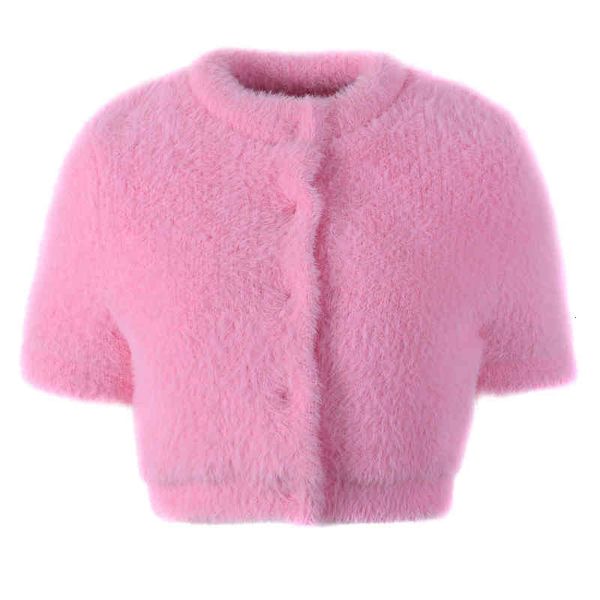 women's knits tees fashion korean style temperament round neck short plush sweater cardigan jacket autumn and winter 4qjy, White
women's knits tees fashion korean style temperament round neck short plush sweater cardigan jacket autumn and winter 4qjy, White