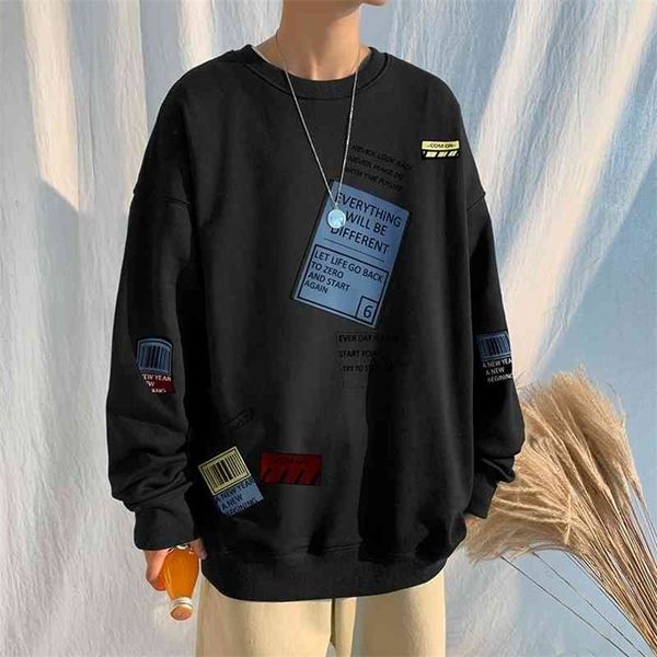 autumn spring hoodies sweatshirt for men's black loose hip hop punk pullover streetwear casual fashion clothes oversize 5xl 210706
autumn spring hoodies sweatshirt for men's black loose hip hop punk pullover streetwear casual fashion clothes oversize 5xl 210706