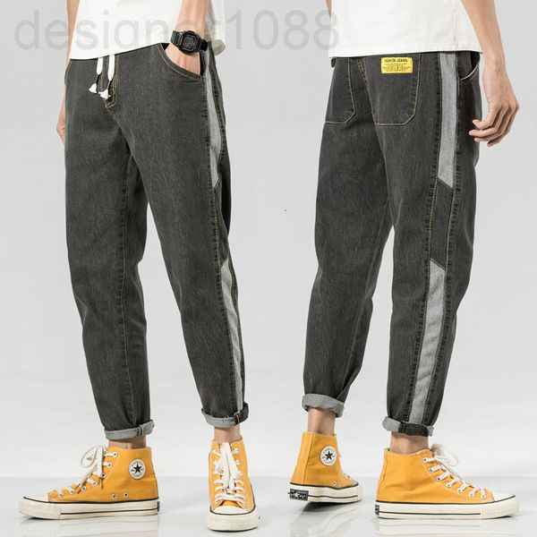 men's jeans designer loose and trendy jeans men's summer autumn 2021 new spring style hole nine point straight tube dad korean tre, Blue
men's jeans designer loose and trendy jeans men's summer autumn 2021 new spring style hole nine point straight tube dad korean tre, Blue